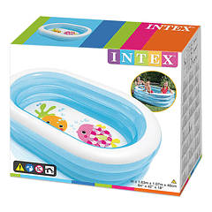 Intex - Piscina Oval dos Peixes