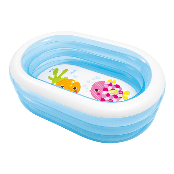 Intex - Piscina Oval dos Peixes 2