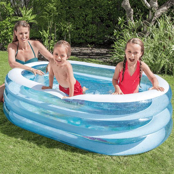 Intex - Piscina Oval dos Peixes 3