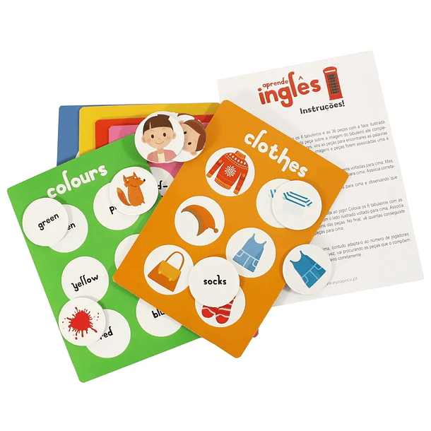 Pré-Escolar - Aprende Inglês 2