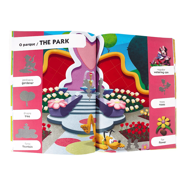 100 Autocolantes Português - Inglês - 1 2