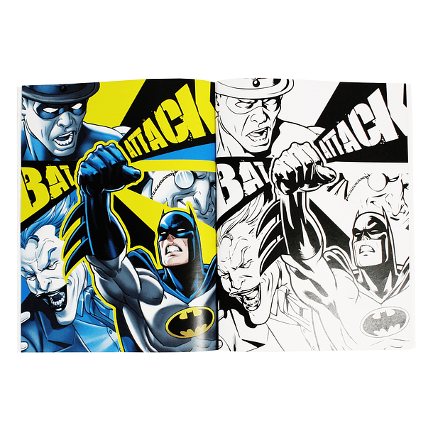 Batman Colouring - Batlle Over Gotham 2