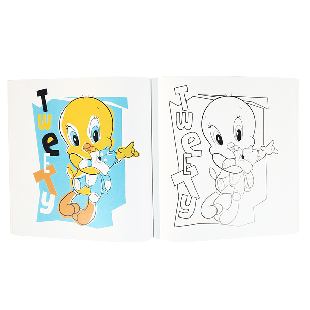 Looney Tunes Baby Colouring - 1 2