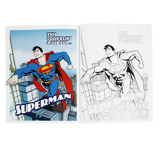 Superman Colouring - 1 2