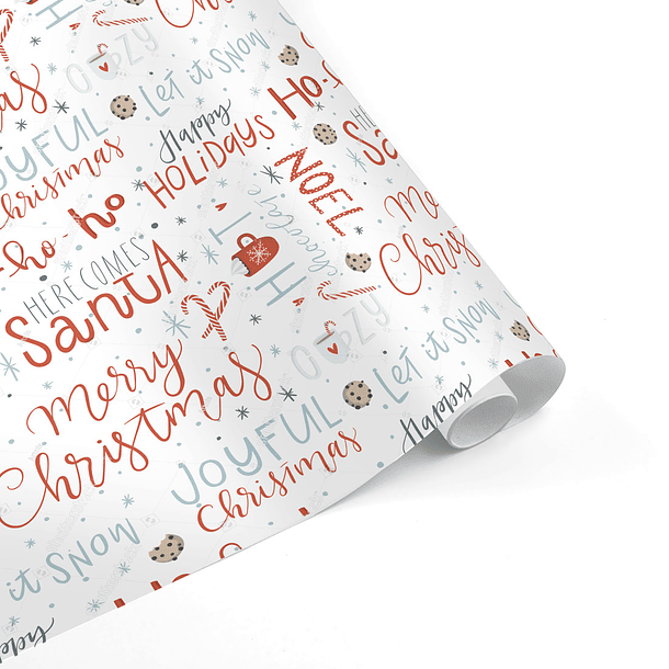 Rolo de Papel Natal Polo Norte 2