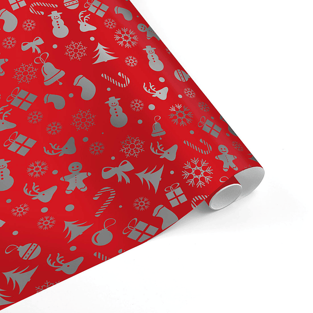 Rolo de Papel Natal Polo Norte 6