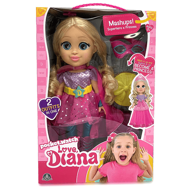 Love Diana - Super Heroína x Princesa 1