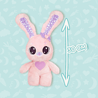 PeekaPets - Peluche Bunny Pink Violet 2