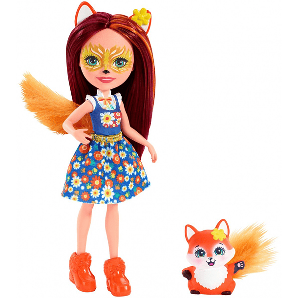 Boneca com Amigo - Felicity Fox 
