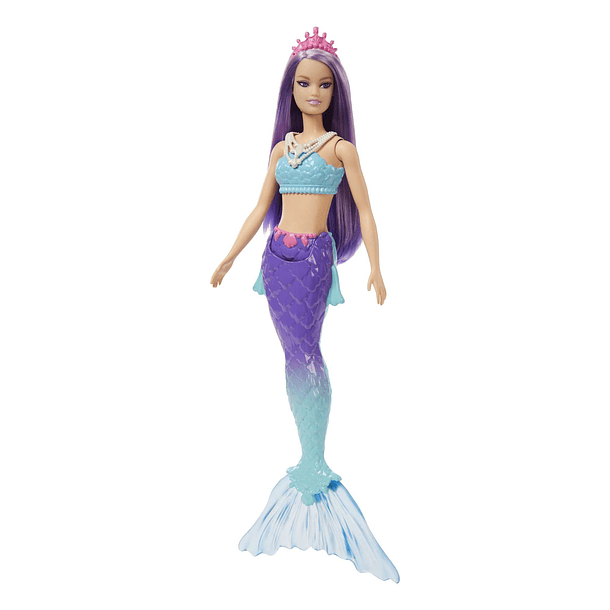 Barbie - Sereia Tiara Rosa 2