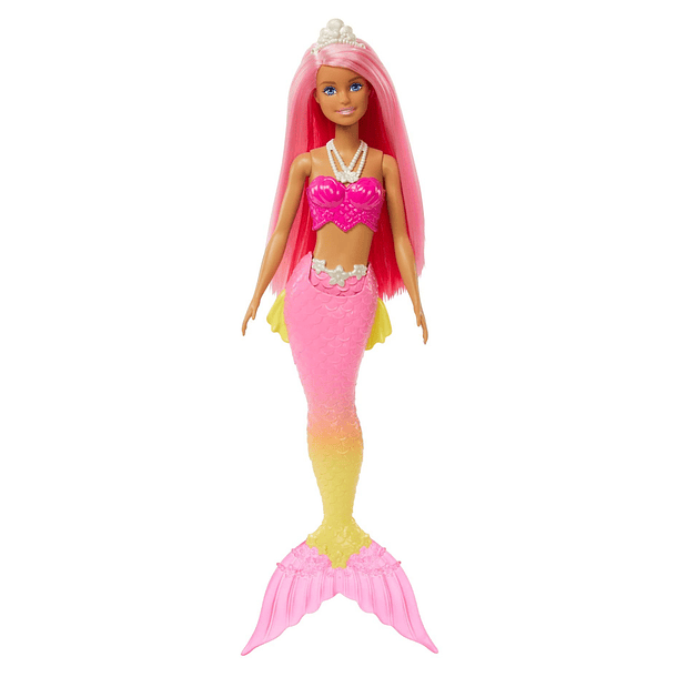 Barbie - Sereia Tiara Branca 2
