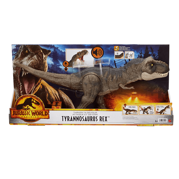 Jurassic World Destrói e Devora - Tyrannossaurus Rex 1