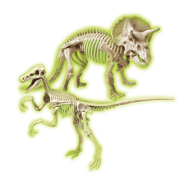 Kit de Escavação - Triceratops e Velociraptor 2