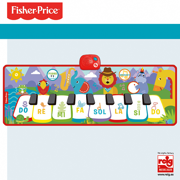 Fisher-Price - Tapete Piano Interactivo 