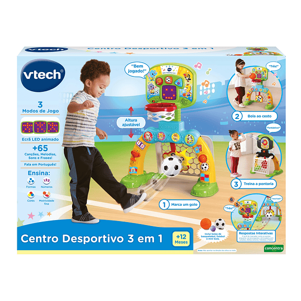 V-Tech Baby - Centro Desportivo 3 em 1 1