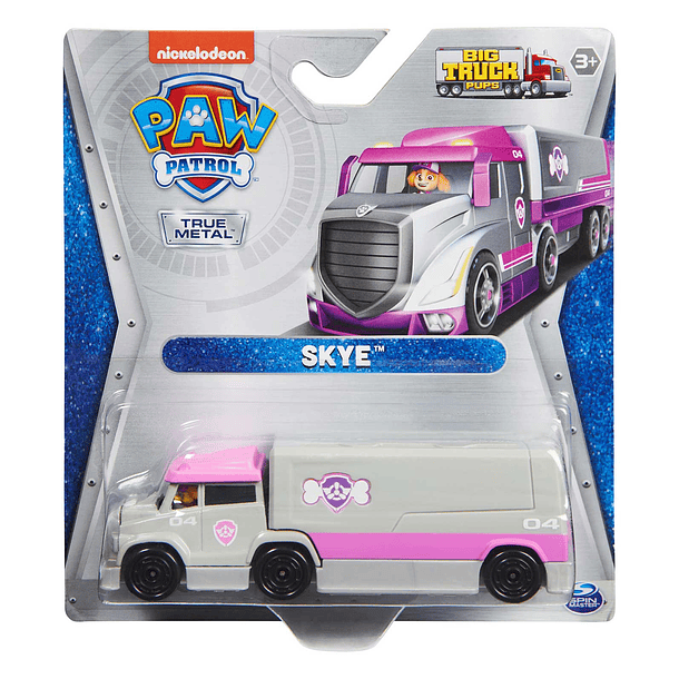 Patrulha Pata Big Trucks - Veículo Die Cast Skye 1