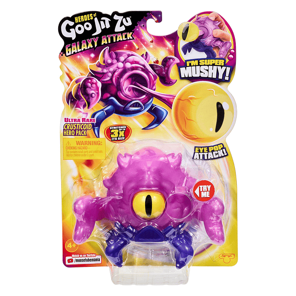 Goo Jit Zu Galaxy Attack - Figura Básica Crusticoid 1