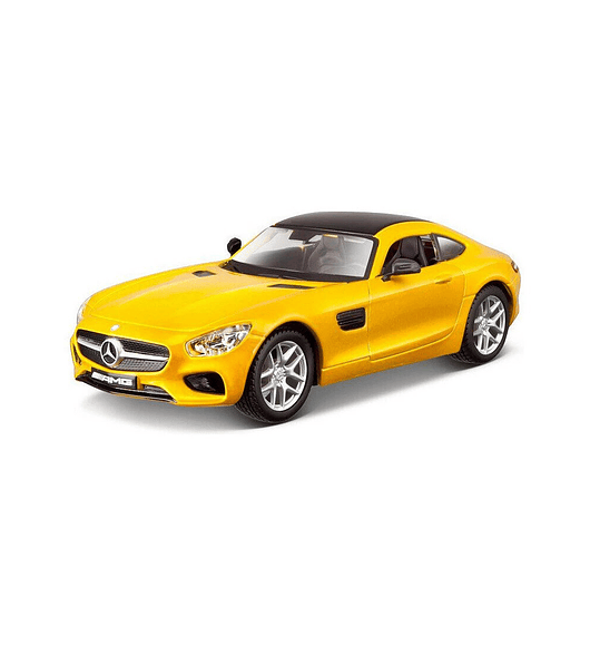 Bburago Plus - Mercedes AMG GT Amarelo
