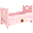 Woomax - Cama de Madeira para Bonecas 2