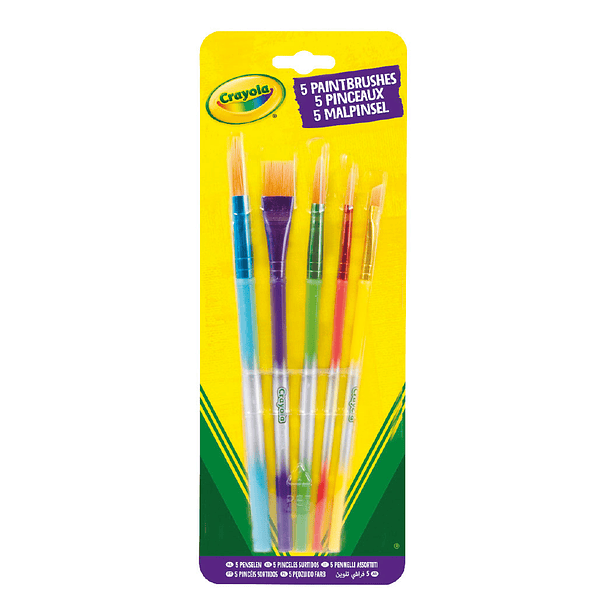 Crayola - Pack 5 Pincéis 1