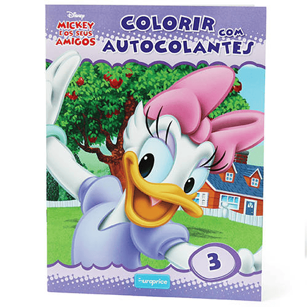 Colorir com Autocolantes - Clássicos Disney - 3 