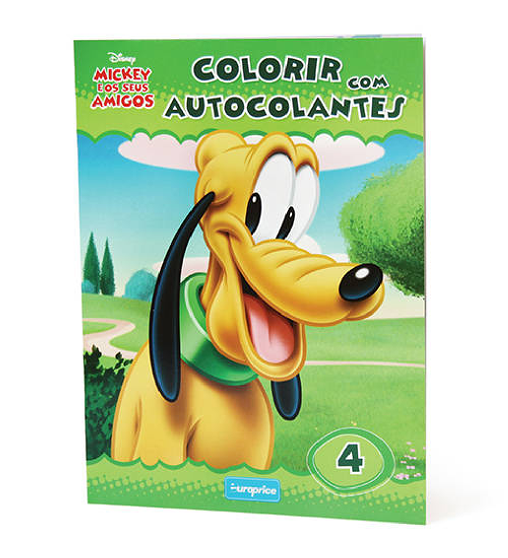 Colorir com Autocolantes - Clássicos Disney - 4
