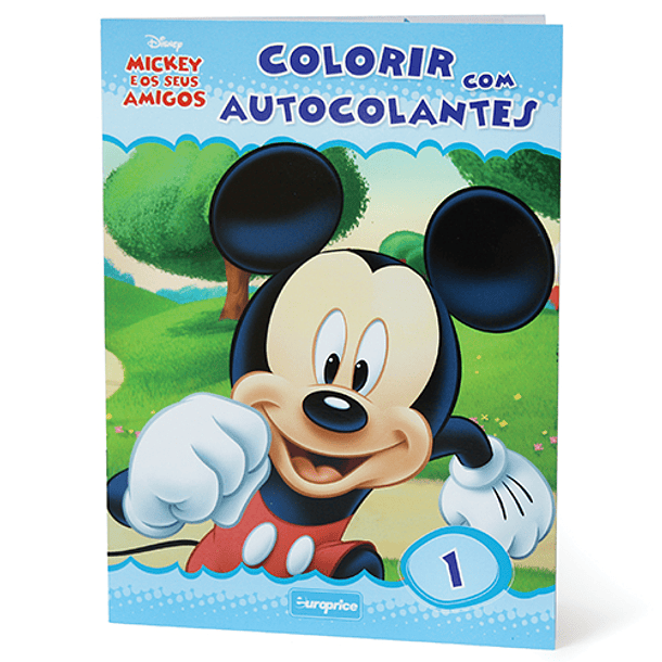 Colorir com Autocolantes - Clássicos Disney - 1 