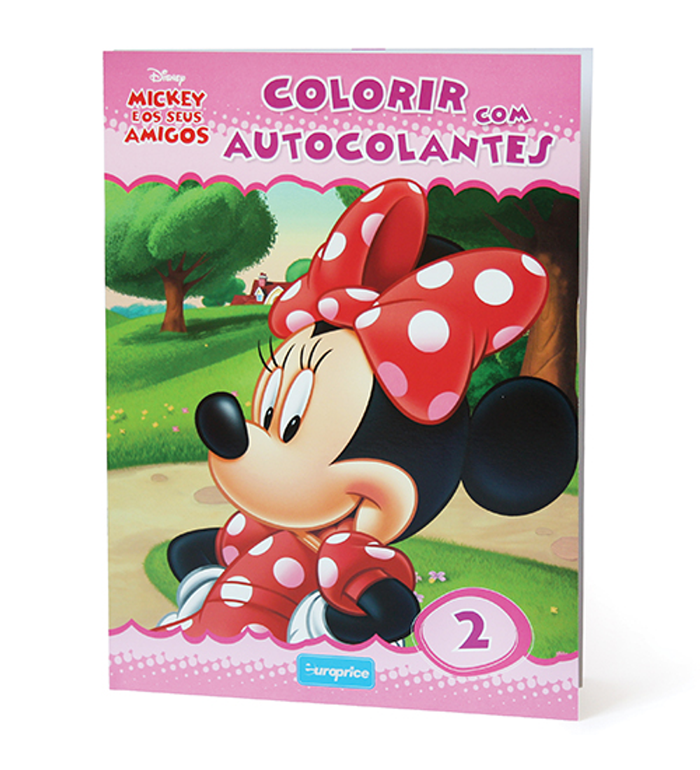 Colorir com Autocolantes - Clássicos Disney - 2