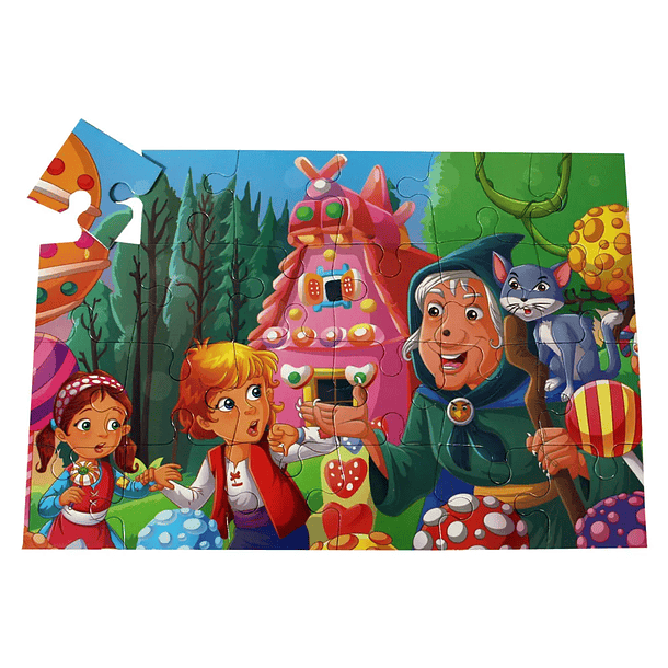 Clássicos com Puzzle - Hansel e Gretel 2