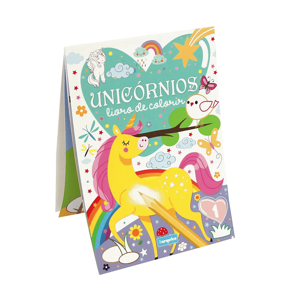 Unicórnios Livro de Colorir - 1 1