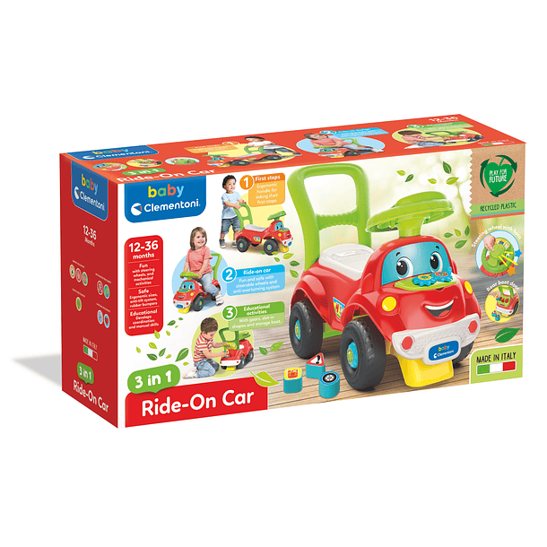 Baby Andador Ride-On Car 3 em 1 1
