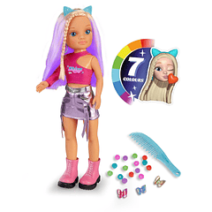 Nancy, Cabelo Que Muda De Cor