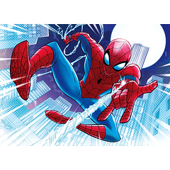 Puzzle Glowing 104 pçs - Spider-Man