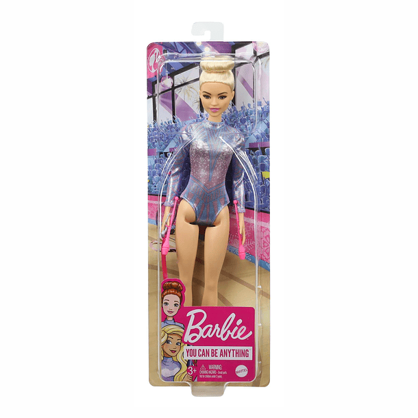 Barbie Profissões - Ginástica Rítmica Loira | Cubos Luminosos
