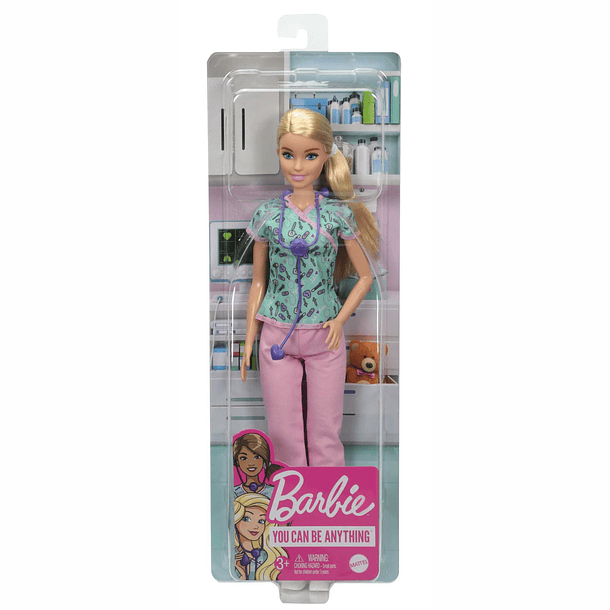 Barbie Profissões - Enfermeira 1