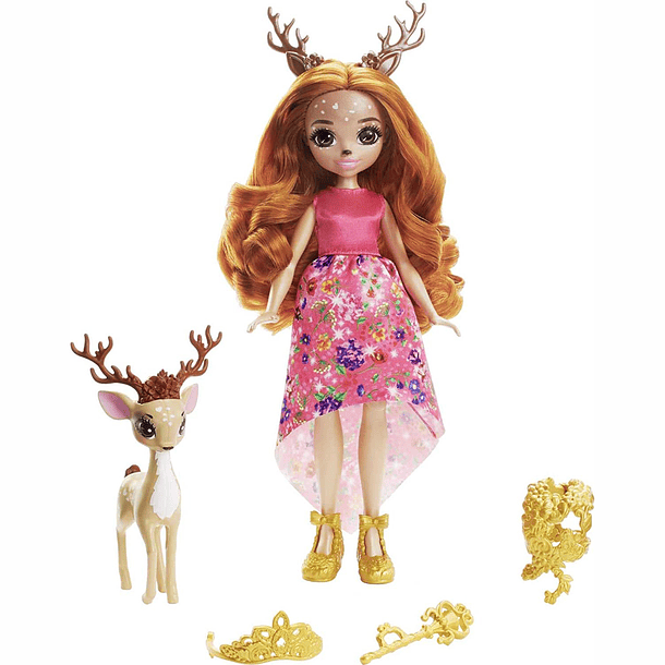 Boneca com Amigo Royal - Queen Daviana & Grassy 2