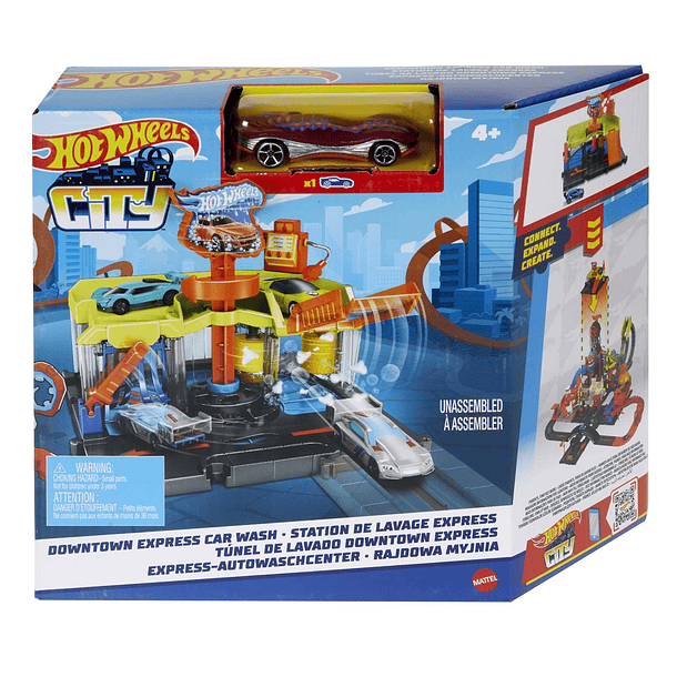 Hot Wheels City - Downtown Lavagem Express 1
