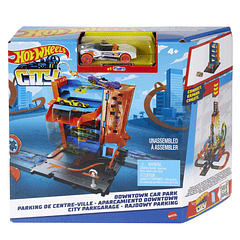 Hot Wheels City - Downtown Parque de Estacionamento