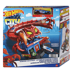 Hot Wheels City - Ataque Escorpião Flexível