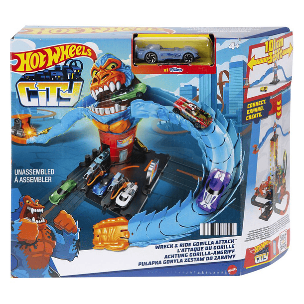 Hot Wheels City - Ataque do Gorila 1