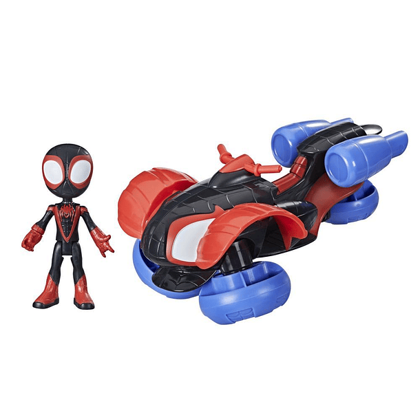 Spidey - Miles Morales com Aracno Triciclo Transmutável 2