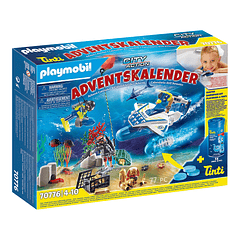 Calendário do Advento - Missão Policial de Mergulho Diversão no Banho