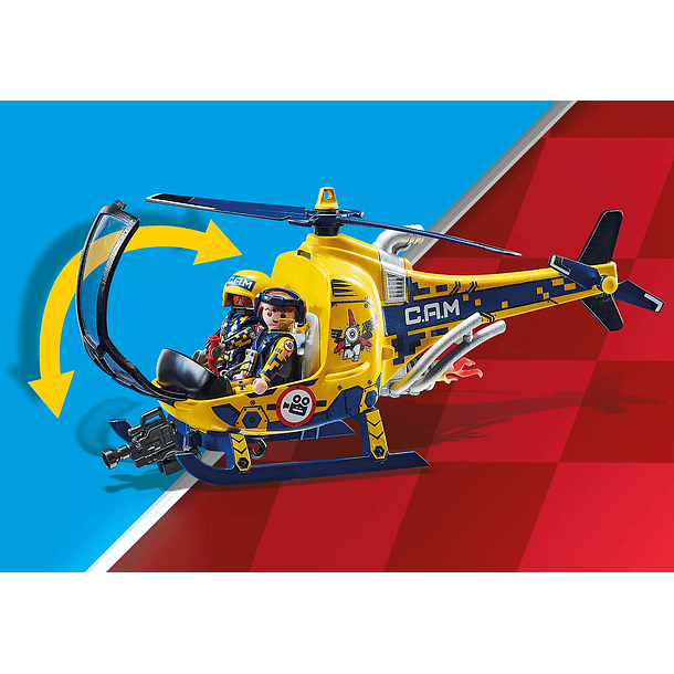 Air Stuntshow Helicóptero Rodagem de Filme 4