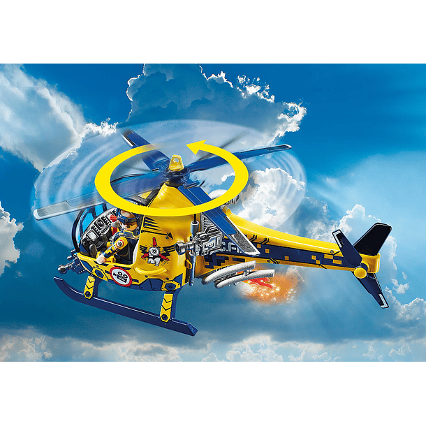 Air Stuntshow Helicóptero Rodagem de Filme 5