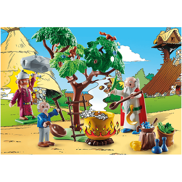 Astérix: Panoramix com o Caldeirão da Poção Mágica 3