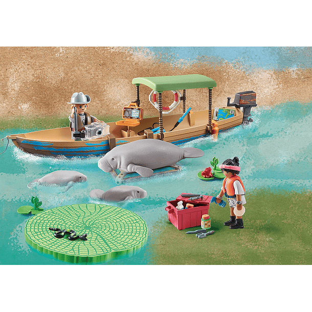 Passeio de Barco com os Manatins 3