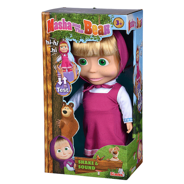 Masha e o Urso - Boneca Masha 30cm com Som 1