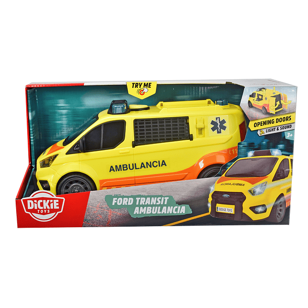 Dickie - Ambulância Ford Transit 1