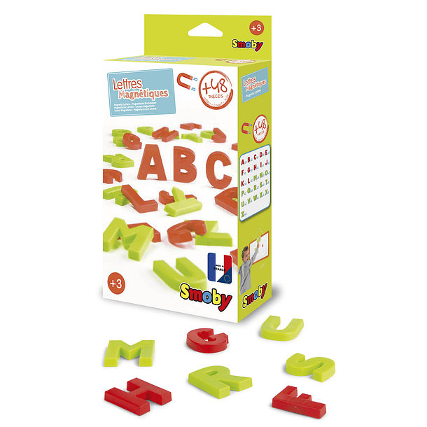 Smoby - 48 Letras Magnéticas 