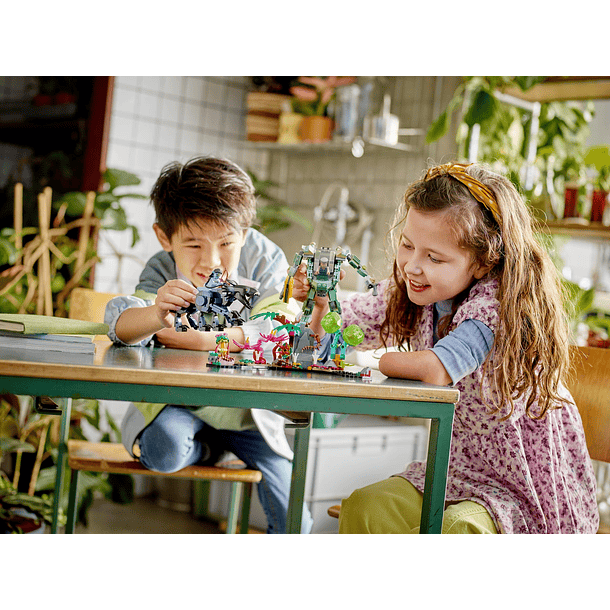 Neytiri e Thanator contra Quaritch com AMP Suit 4